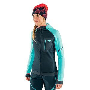 Dynafit Radical Polartec® Hooded Jacket W marine blue/3010 přední pohled na postavě