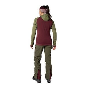 Dynafit Radical Polartec® Hooded Jacket W winter moss dámská sportovní mikina s kapucí