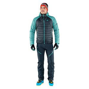 Dynafit Radical Primaloft® Hooded Jacket Men storm blue přední pohled na postavě