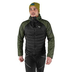 Dynafit Radical Primaloft® Hooded Jacket Men winter moss přední pohled na postavě