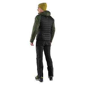 Dynafit Radical Primaloft® Hooded Jacket Men winter moss zadní pohled na postavě