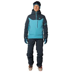 Dynafit Radical Softshell Jacket M blueberry/storm blue přední pohled na postavě
