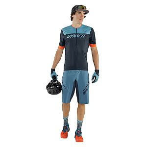 Dynafit Ride Light Dynastretch Shorts M mallard blue pánské cyklistické kraťasy