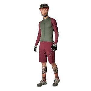 Dynafit Ride Light Longsleeve Full Zip Jersey Men thyme pánský cyklistický dres s dlouhým rukávem