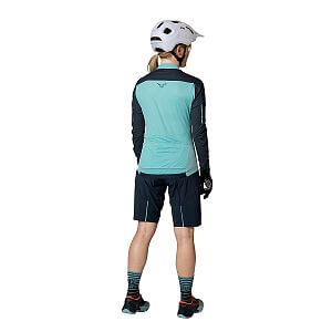 Dynafit Ride Light Longsleeve Full Zip Jersey Women marine blue / blueberry dámský cyklistický dres s dlouhým rukávem