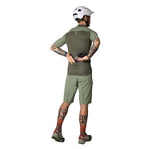 Dynafit Ride Light Short Sleeve 1/2 Zip Jersey Men thyme pánský cyklistický dres