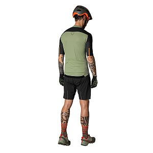 Dynafit Ride Light Short Sleeve Full Zip Jersey Men sage pánský celorozepínací cyklodres