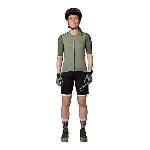 Dynafit Ride Light Short Sleeve Full Zip Jersey Women sage dámský celorozepínací cyklodres