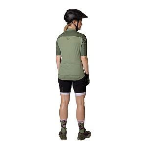 Dynafit Ride Light Short Sleeve Full Zip Jersey Women sage dámský cyklistický dres
