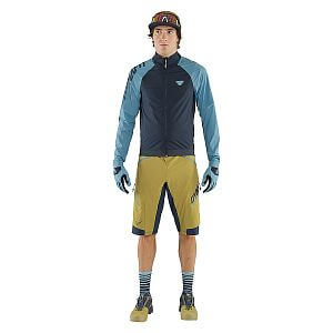 Dynafit Ride Wind Jacket M storm blue pánská cyklistická bunda