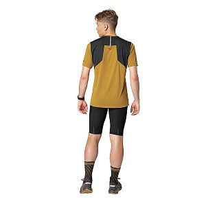 Dynafit Sky Shirt M tobacco zadní pohled na postavě