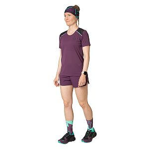 Dynafit Sky Shirt W royal purple dámské sportovní tričko