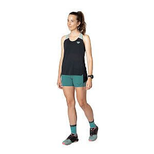 Dynafit Sky Short Tights W atlantic přední pohled na postavě
