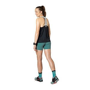Dynafit Sky Short Tights W atlantic zadní pohled na postavě