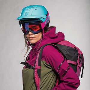 Dynafit Speed Goggle Unisex pink glo/silvretta lyžařské brýle