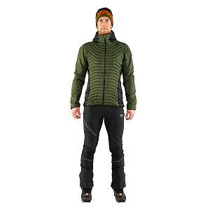 Dynafit Speed Insulation Hooded Jacket M winter moss přední pohled na postavě