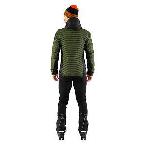 Dynafit Speed Insulation Hooded Jacket M winter moss zadní pohled na postavě