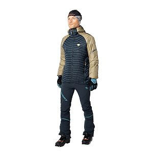Dynafit Speed Insulation Hooded Jacket Men rock khaki pánská bunda na skialpy