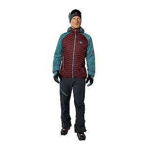 Dynafit Speed Insulation Hooded Jacket Men storm blue pánská bunda na skialpy