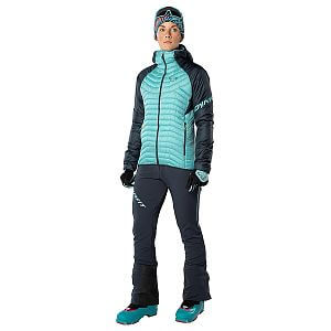Dynafit Speed Insulation Hooded Jacket Women blueberry/marine blue dámská zimní izolační bunda na sport