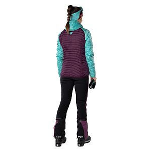 Dynafit Speed Insulation Hooded Jacket Women marine blue dámská izolační bunda na skialpy