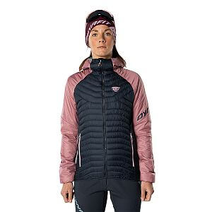 Dynafit Speed Insulation Hooded Jacket Women mokarosa dámská skialpová bunda