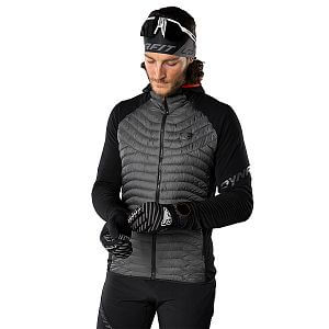 Dynafit Speed Insulation Hybrid Jacket M magnet přední pohled na postavě detail