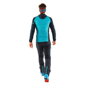 Dynafit Speed Insulation Hybrid Jacket M storm blue zadní pohled na postavě