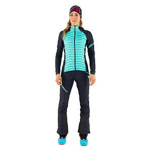 Dynafit Speed Insulation Hybrid Jacket W marine blue přední pohled na postavě