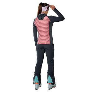 Dynafit Speed Insulation Hybrid Jacket W mokarosa zadní pohled na postavě