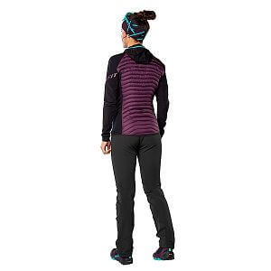 Dynafit Speed Insulation Hybrid Jacket W royal purple zadní pohled na postavě