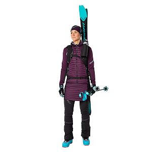 Dynafit Speed Insulation Skirt W royal purple přední pohled na postavě