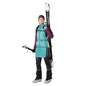 Dynafit Speed Insulation Skirt Women marine blue přední pohled na postavě
