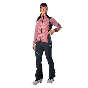Dynafit Speed Insulation Vest Women mokarosa přední pohled na postavě
