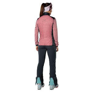 Dynafit Speed Insulation Vest Women mokarosa zadní pohled na postavě