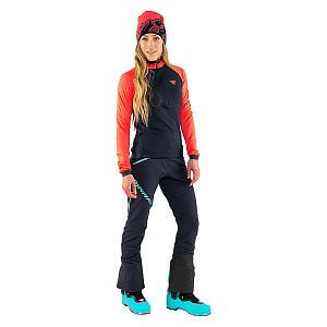 Dynafit Speed Polartec® 1/2 Zip Women hot coral přední pohled na postavě