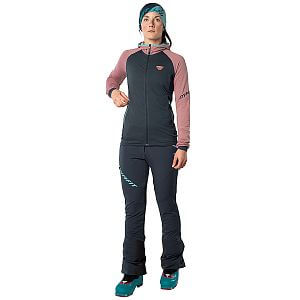 Dynafit Speed Polartec® Hooded Jacket Women mokarosa/blueberry přední pohled na postavě