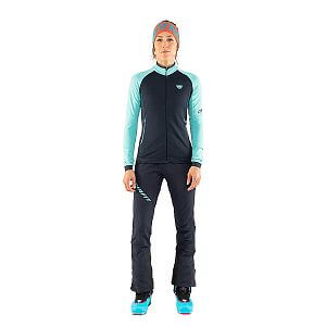 Dynafit Speed Polartec® Jacket Women marine blue přední pohled na postavě