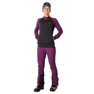 Dynafit Speed Polartec® Jacket Women royal purple přední pohled na postavě