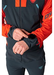 Dynafit Speed Softshell Jacket M dawn přední pohled na postavě detail rukáv