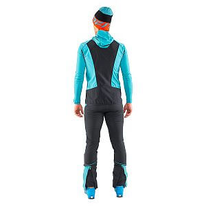 Dynafit Speed Softshell Vest Men storm blue zadní pohled na postavě