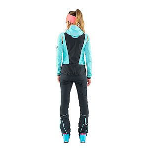 Dynafit Speed Softshell Vest Women marine blue zadní pohled na postavě