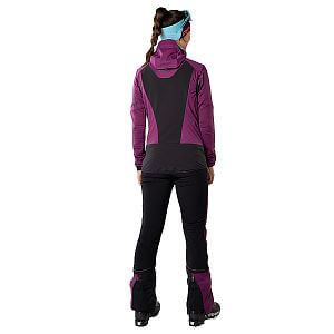 Dynafit Speed Softshell Vest Women royal purple zadní pohled na postavě