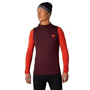 Dynafit Tigard Merino Hoody Men dawn přední pohled na postavě