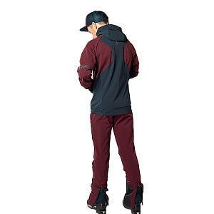 Dynafit TLT Dynastretch Jacket Men burgundy zadní pohled na postavě