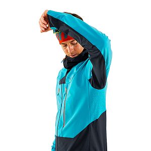 Dynafit TLT Dynastretch Jacket Men storm blue detail