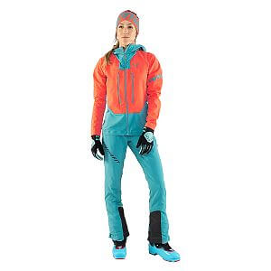 Dynafit TLT Dynastretch Jacket Women hot coral dámská skialpová bunda