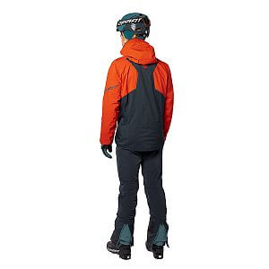 Dynafit TLT Gore-Tex Jacket Men dawn pánská zimní bunda na skitouring zadní pohled