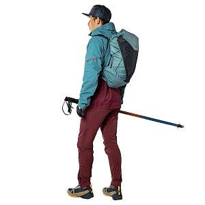 Dynafit TLT Gore-Tex Jacket Men storm blue/burgundy pánská turistická bunda s membránou