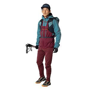 Dynafit TLT Gore-Tex Jacket Men storm blue/burgundy¨pánská skialpová bunda